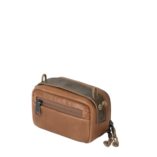 レザーポータブルカメラポーチ M